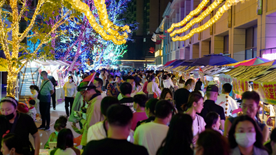 夏日氛圍感拉滿！“煙火氣”里的夜西寧