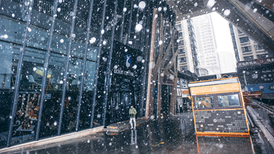 寒潮來襲！青海多地迎來今冬首場降雪